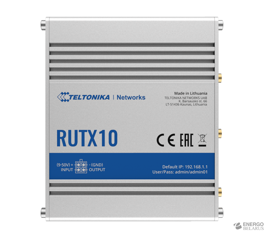Маршрутизатор промышленный ETHERNET RUTX10