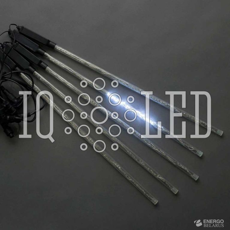 Сосульки Трубки съемные 5шт 0,5М Бел. SNOW 12v
