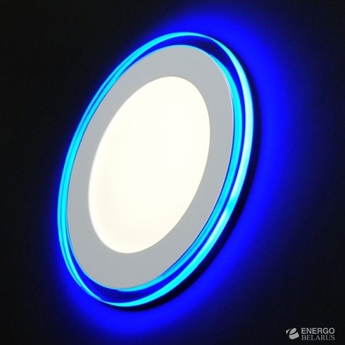 Светильник встраиваемый (LED) с подсветкой Smartbuy SBL-DLB-13-3K-B
