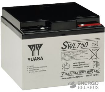 Батарея аккумуляторная YUASA SWL750 12V 26Ah