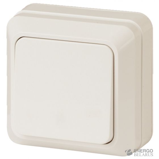 2-101-02 Intro Выключатель, 10А-250В, IP20, ОУ, Quadro, сл.кость