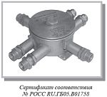 Коробки соединительные взрывозащищенные унифицированные стальные ЕхКСУВ