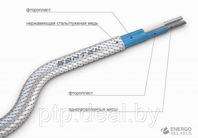 ПТФФЭ (Провод термоэлектродный с изоляцией и оболочкой из фторопласта экранированный)