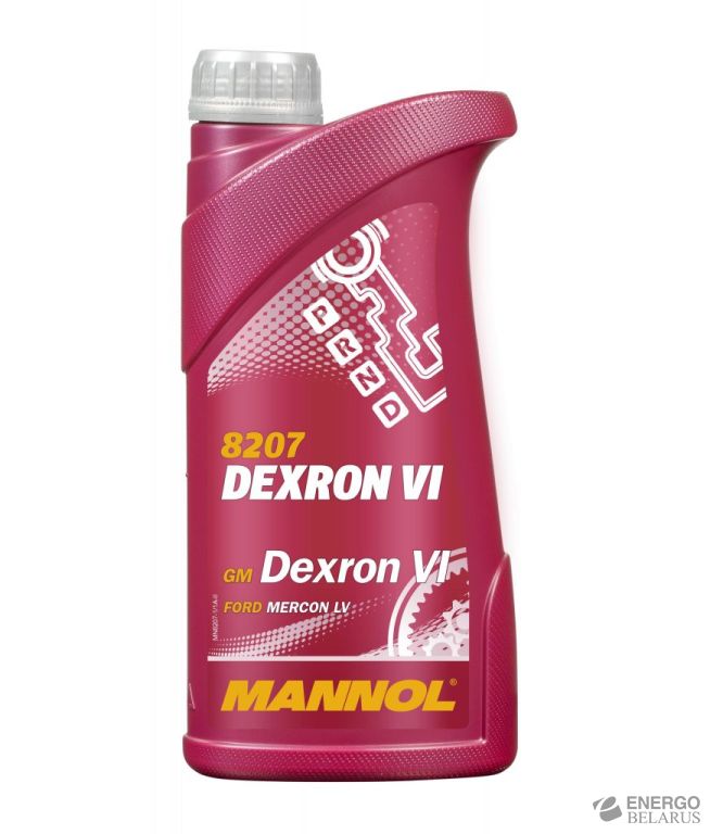 Масло трансмиссионное Mannol Dexron ATF VI (5 литров канистра)
