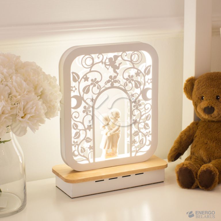 Светильник светодиодный настольный Астерия MMD-LED F034-1-14W, 4000K, белый, Home Light