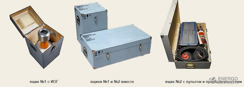 Установка переносная испытательная высоковольтная УИВ-(15, 50, 100) кВ