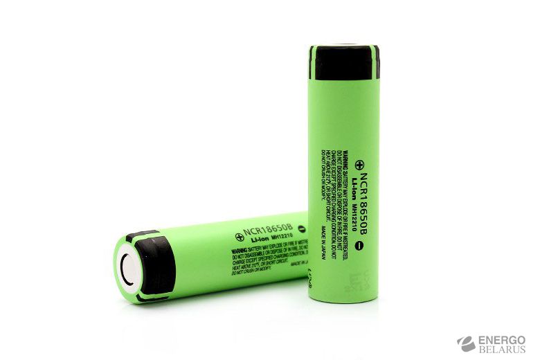 Аккумулятор Panasonic NCR18650B (3.7B 3350Mah 0.65A)