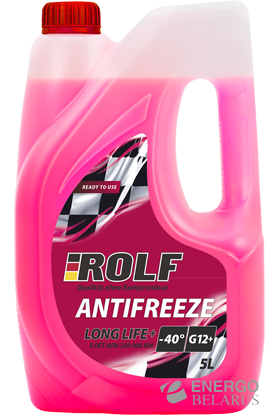 Антифриз Карбоксилатный Rolf Red G12+(1 литр)