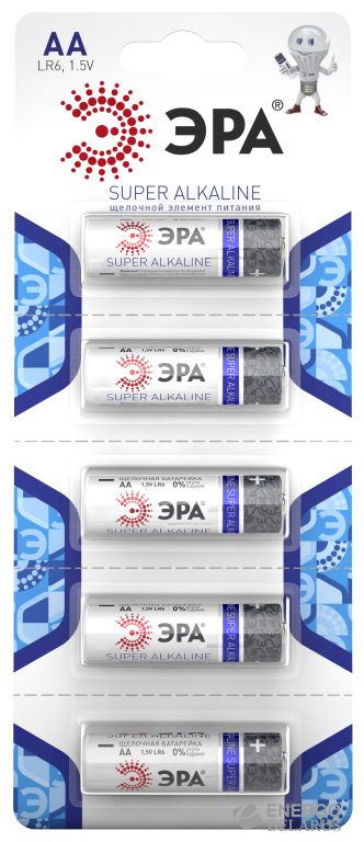 ЭРА LR6-5BL Strip (60/600/16800)