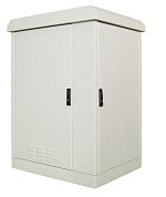 Шкаф 21U (1000х800), боковая дверь металл