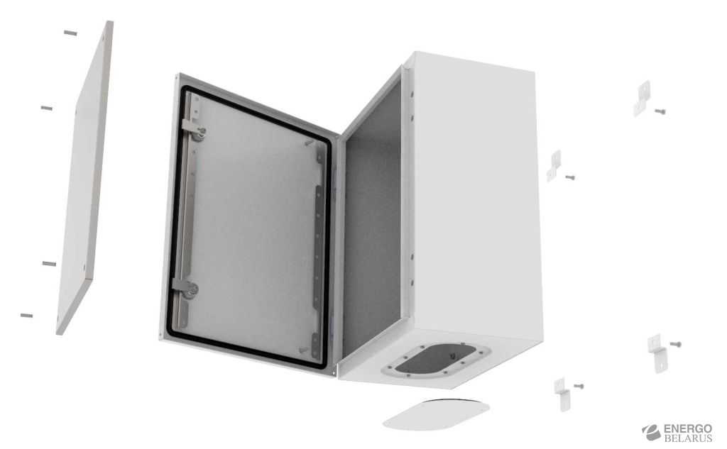 Щит монтажный навесной ЩМП-3 Pro (600х500х250) IP65