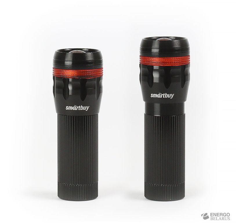 Светодиодный алюминиевый фонарь Smartbuy 3W, 3xAAA