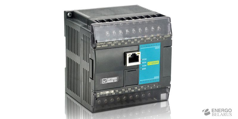Контроллер программируемый логический (ПЛК) Optimus Drive C16S2T-e-RU