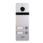 Вызывная панель Arsenal Iron Magic 2 (серебро) на 2 абонента