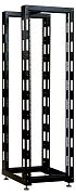Стойка универсальная  24U двухрамная, цвет черный