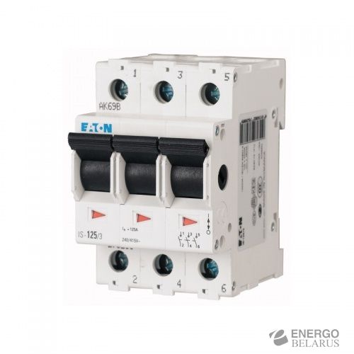 Выключатель модульный IS-125/3 3P 125А 6кА 3M
