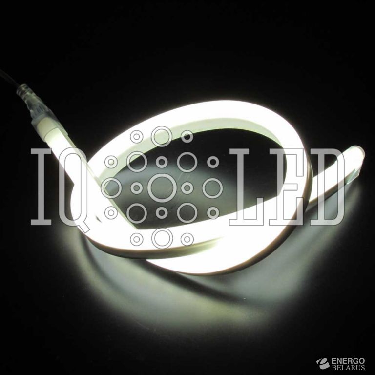 Неон SMD3528 2W, 50M, 240V, белый, 15х26мм, 1М
