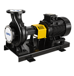 Горизонтальные одноступенчатые центробежные насосы с односторонним всасыванием KQW-X