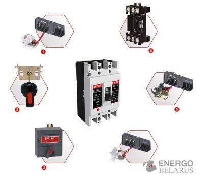 Выключатель автоматический ВА57-35 габ.225 125А