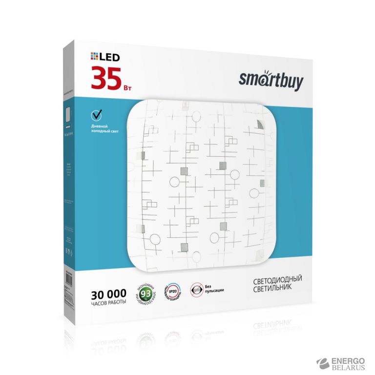 Светильник светодиодный потолочный (LED) Loongo 35W, Smartbuy SBL-Lng-35-W-6K