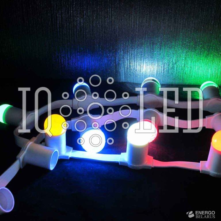 Гирлянда 240V, Белт-лайт 5-ти пр. влагозащищ. белый