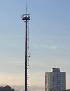 Мачта прожекторная с площадкой и лестницами Тип О