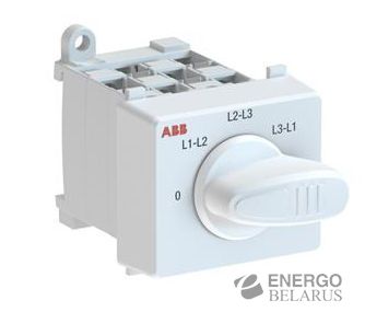 Переключатель модульный для вольтметров OC25G04MNGN00NV3 ABB