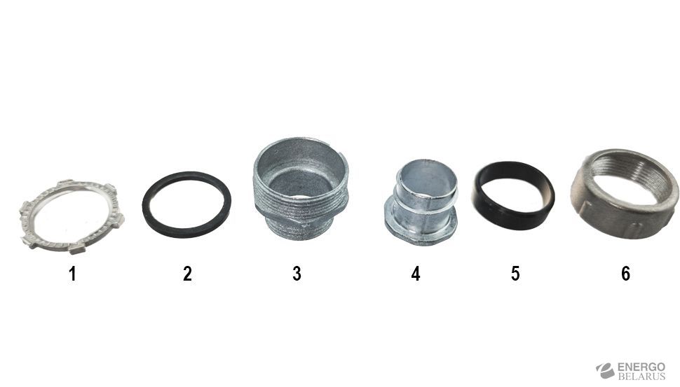 Фитинг газовый  zeta40408