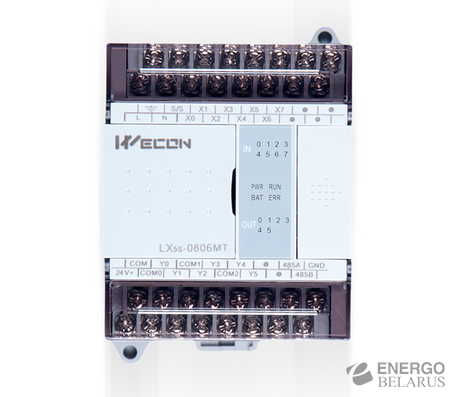 Контроллер программируемый логический Wecon PLC LX5S-0806M