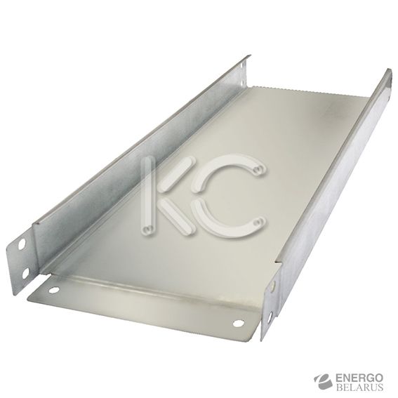 Лоток металлический б/перфорации 400х50 L3000