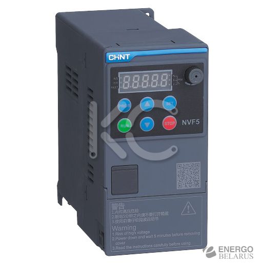 Преобразователь частоты NVF5-5.5/TS4-B 5.5кВт, 380В 3Ф, общий тип (CHINT)