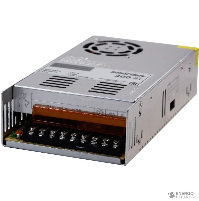 Драйвер для LED ленты IP20 300W, Smartbuy