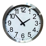 Вторичные стрелочные часы УЧС-400AL Алюминий