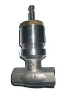 2-ходовой регулирующий муфтовый клапан из нержавеющей стали
