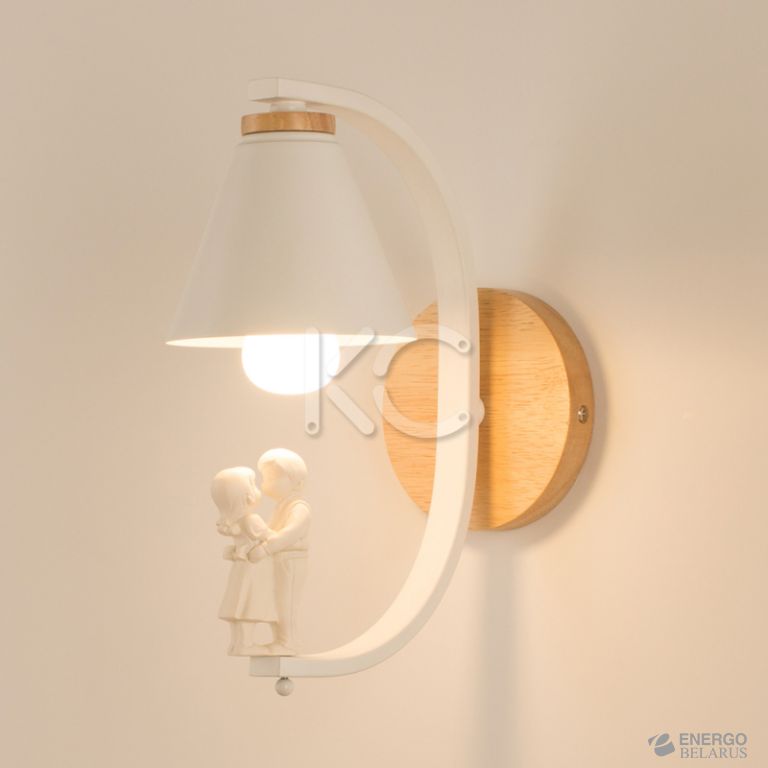 Светильник светодиодный настенный Астерия MMD-LED B139-4-1xE27, белый, Home Light