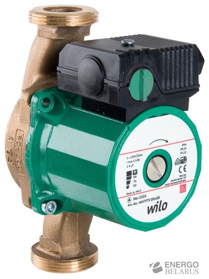Насос циркуляционный Wilo-Star-Z 25/2 EM