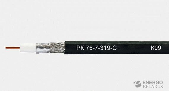 Коаксиальный кабель для кабельного ТВ РК75-7-319фС