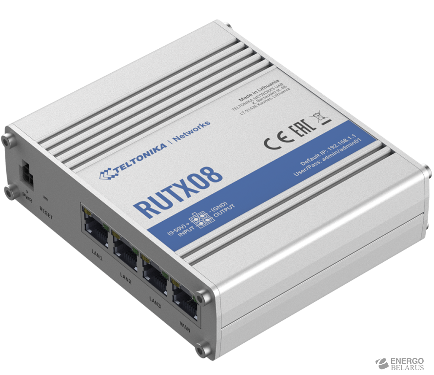 Маршрутизатор промышленный ETHERNET RUTX08