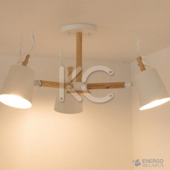 Светильник светодиодный потолочный Астерия MMD-LED A077-1-3xE27, белый, Home Light