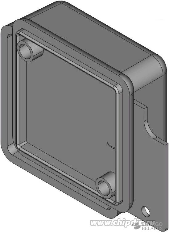 1551MTBU, Корпус миниатюрный синий IP54 35х35х20мм