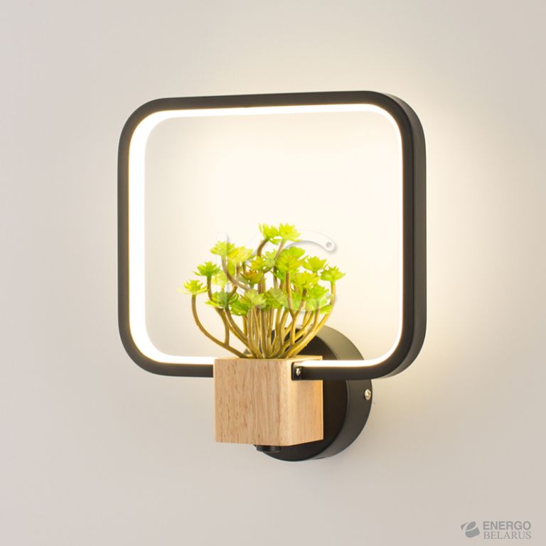 Светильник светодиодный настенный Астерия MMD-LED C056-4-12W, 4000K, черный, Home Light