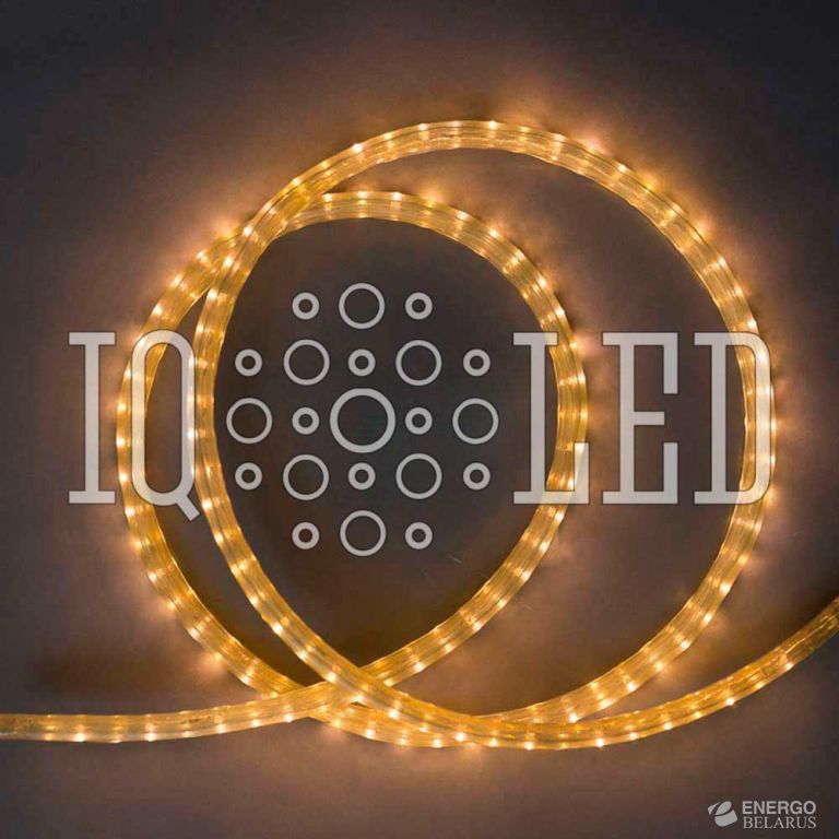 Дюралайт плоский 3W 100M 220V 1.67CM W1 (Розовый оттенок) белый, 100м, 220V, D11*20cm, интервал 1,67см, 2М