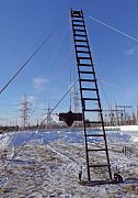 Система крепления приставных лестниц СКПЛ-3