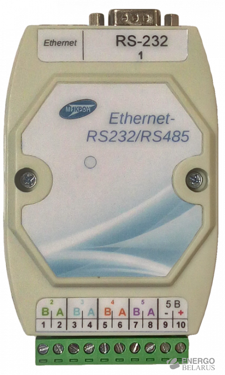 Преобразователь Ethernet-RS232/4RS485