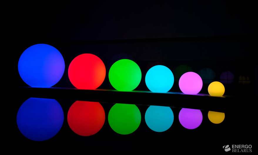 Шары с LED подсветкой
