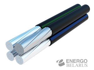 Провод самонесущий изолированный СИП-2 3x120+1x95-1