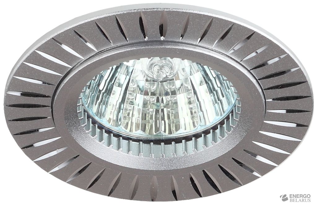 KL31 AL/SL Светильник ЭРА алюминиевый MR16,12V/220V, 50W серебро (50/2000)