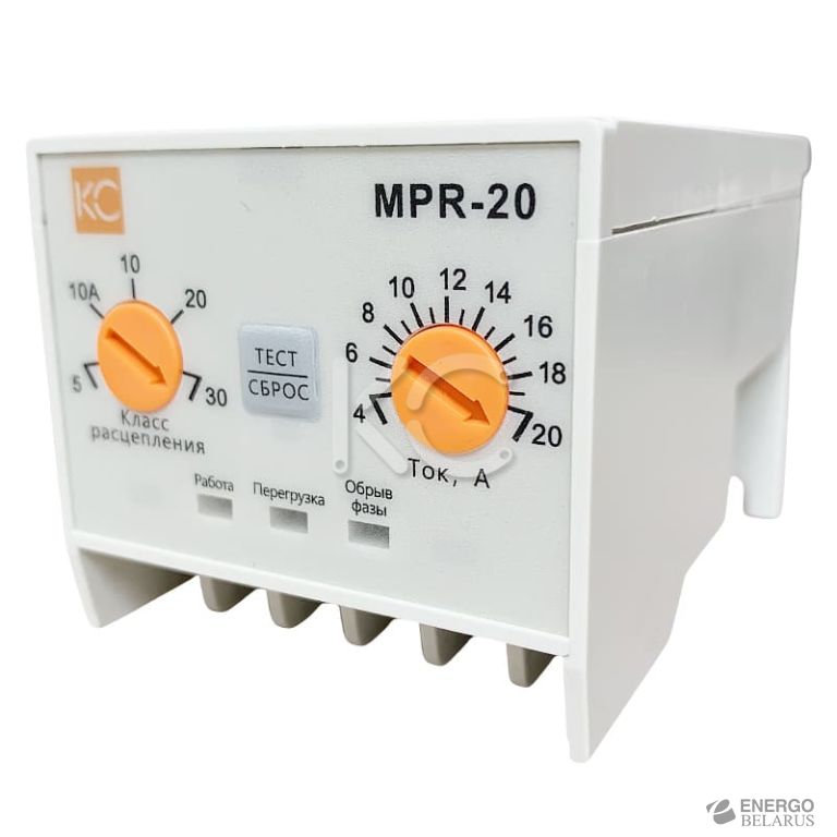 Реле защиты двигателя MPR 20А КС