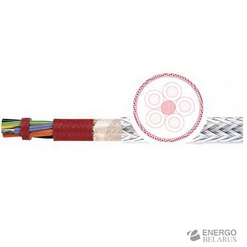 Термостойкий кабель SIHF-J/GLP