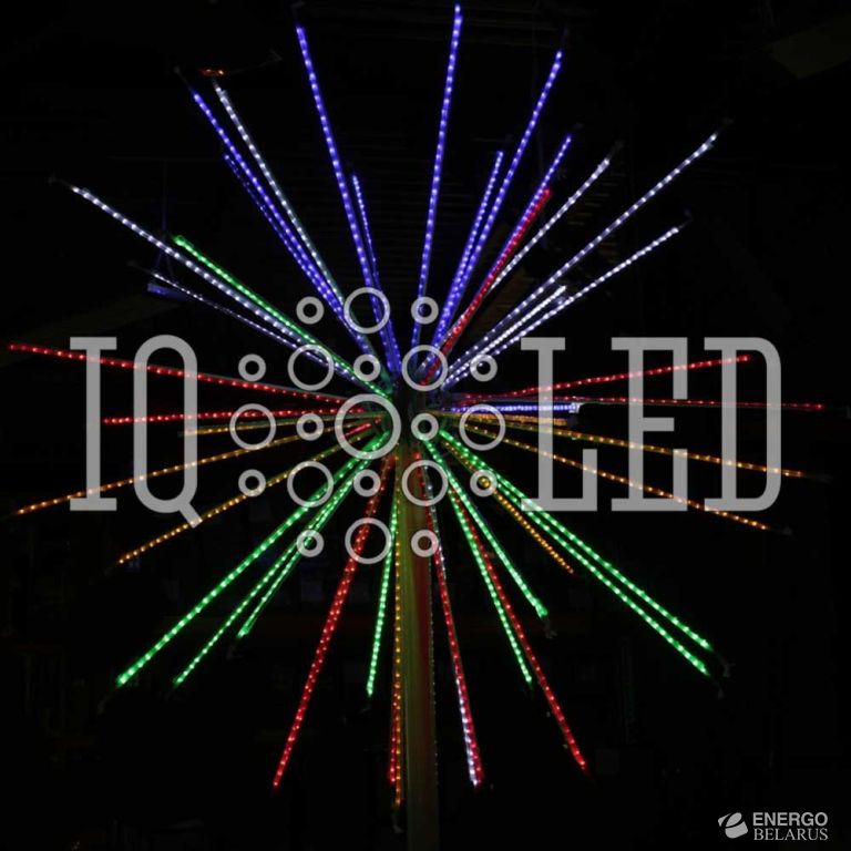 Фейерверк 240V Шар с контрол.12 реж. 3м*3м*3м, 52 луча (2 кор.)